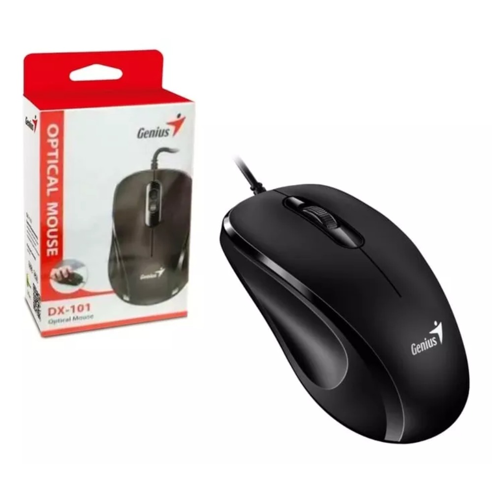 Miniatura 2 de Mouse Genius Alambrico Dx-101 Negro